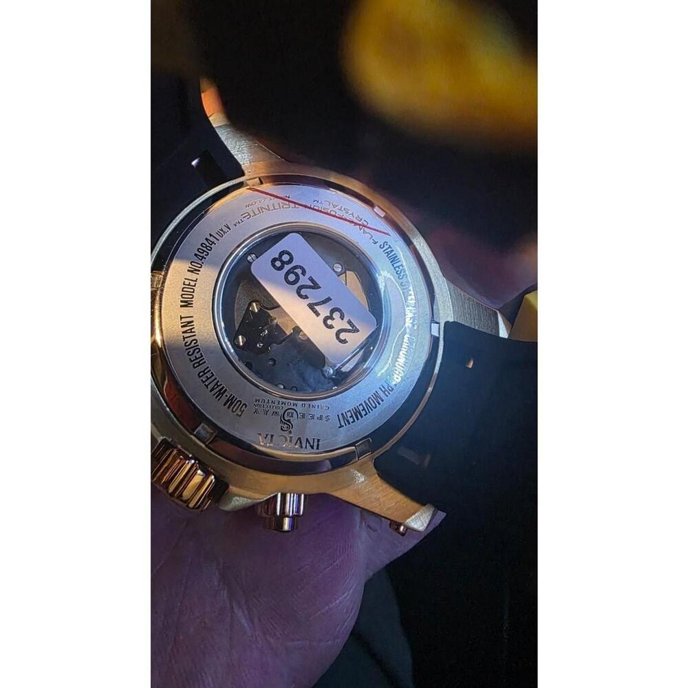 Invicta Speedway Swiss Ronda Z60 FE-51mm Black/Gold - Picture 5 of 5